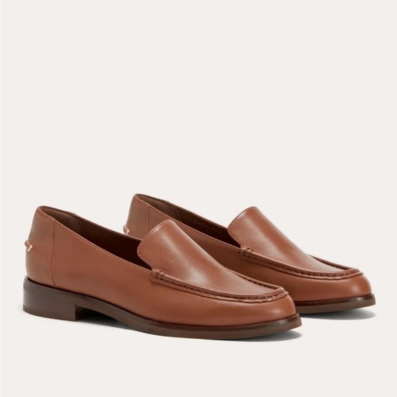 Everlane Shoes - Everlane Tan Leather Loafers